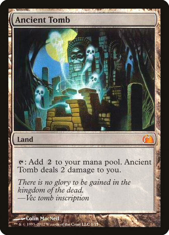 Ancient Tomb (V12-001) - From the Vault: Realms Foil