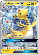 Ampharos GX 43/181 - SM  Team Up Holofoil