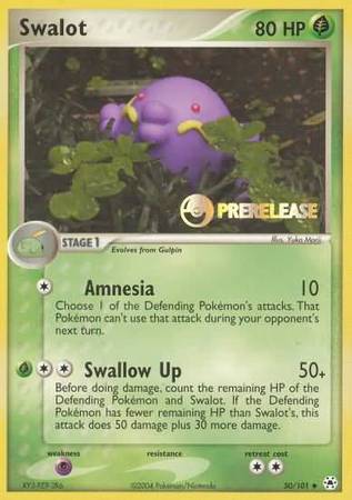 Swalot - 50/101 (Prerelease) - Nintendo Promos