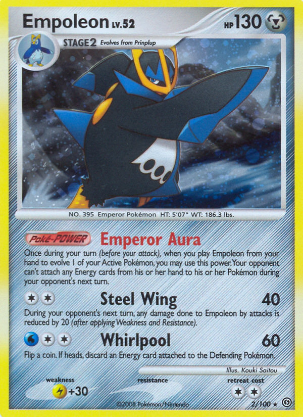 Empoleon/100 - Stormfront Holofoil