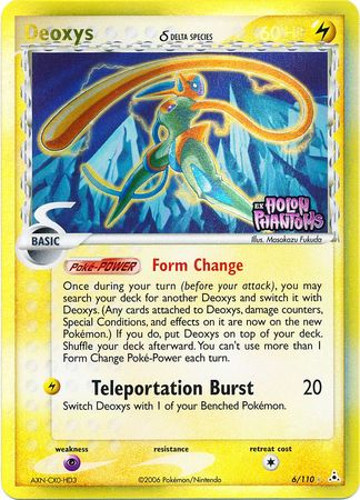 Deoxys (Delta Species - Speed Forme)/110 - Holon Phantoms Reverse Holofoil