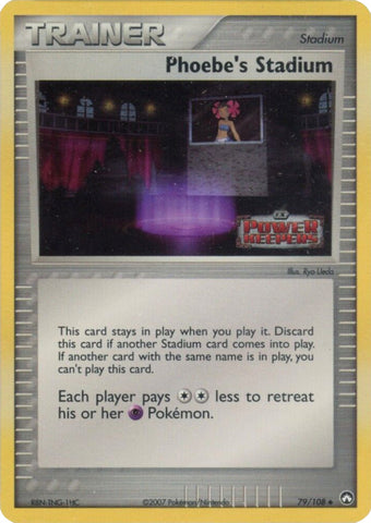Phoebe's Stadium/108 - Power Keepers Reverse Holofoil