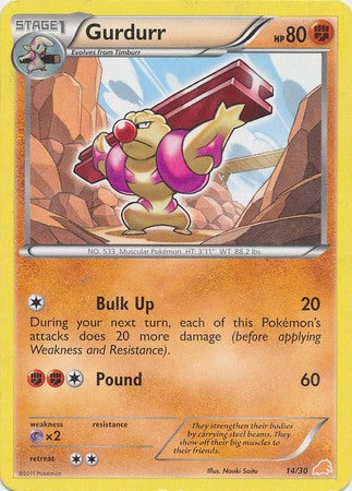 Gurdurr - BW Trainer Kit Excadrill & Zoroark