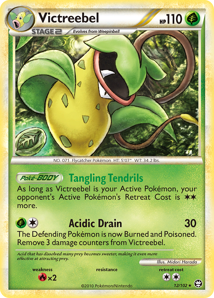 Victreebel/102 - Triumphant Holofoil