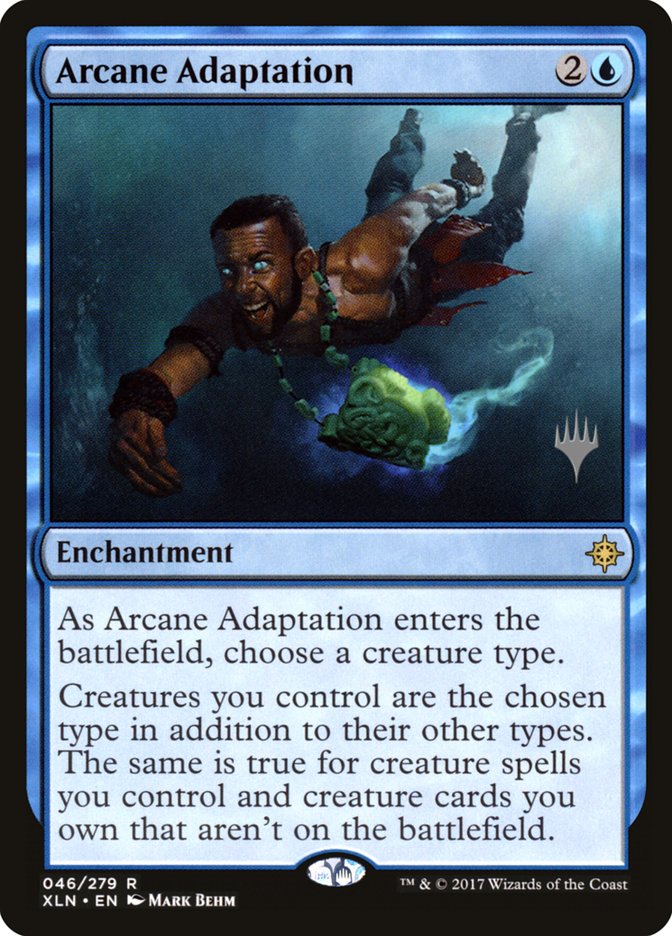Arcane Adaptation (PPM20-046) - Ixalan Promos