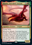 Klauth, Unrivaled Ancient (AFC-050) - Forgotten Realms Commander Foil