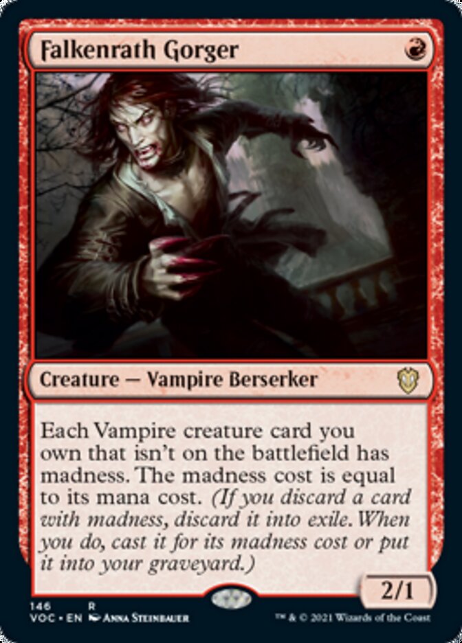 Falkenrath Gorger (VOC-146) - Crimson Vow Commander