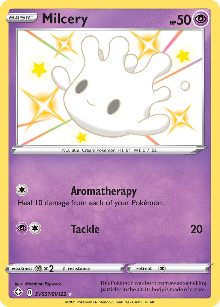 Milcery SV057/122 - Shining Fates Shiny Vault Holofoil