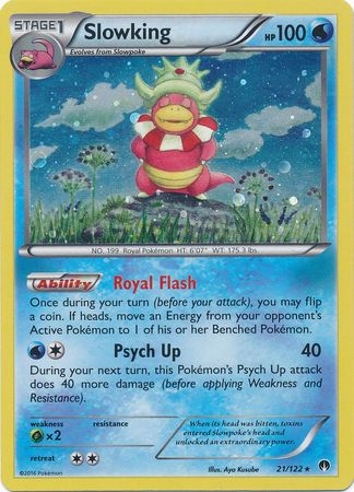 Slowking - 21/122 (Cosmos Holo) - Alternate Art Promos Holofoil