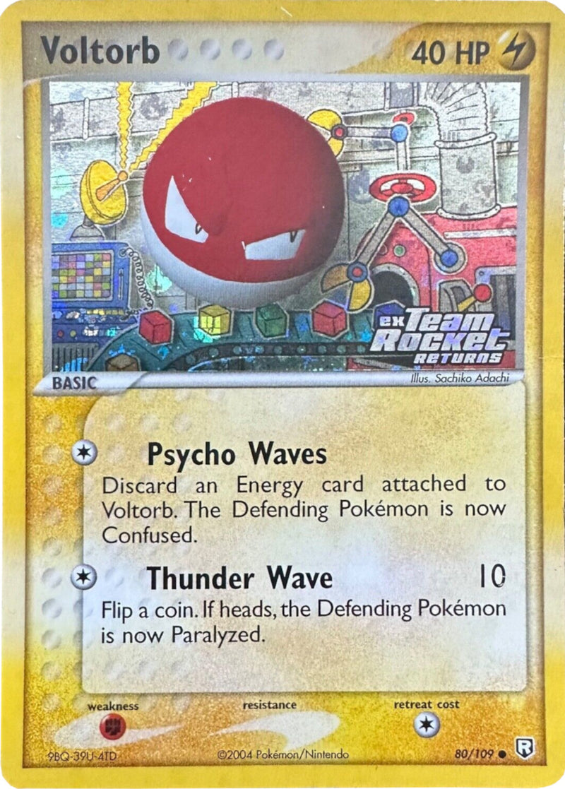 Voltorb 80/109 - Team Rocket Returns Reverse Holofoil