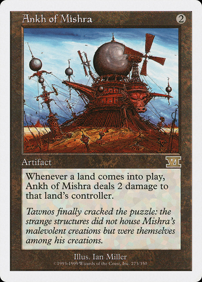 Ankh of Mishra (6ED-273) - Classic Sixth Edition