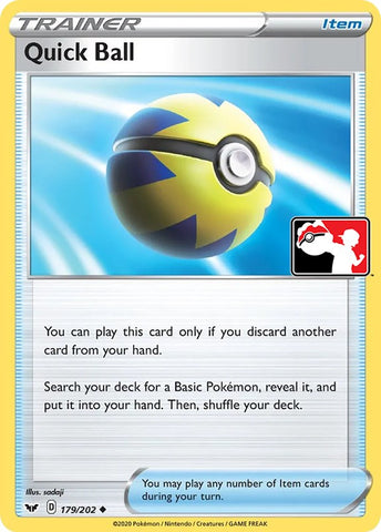 Quick Ball 179 - Prize Pack Series Cards