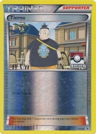 Tierno - 39/39 (Pokemon League) 39 - League & Championship Cards Reverse Holofoil