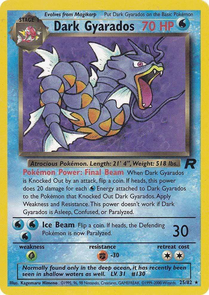 Dark Gyarados (25) 25/82 - Team Rocket Unlimited