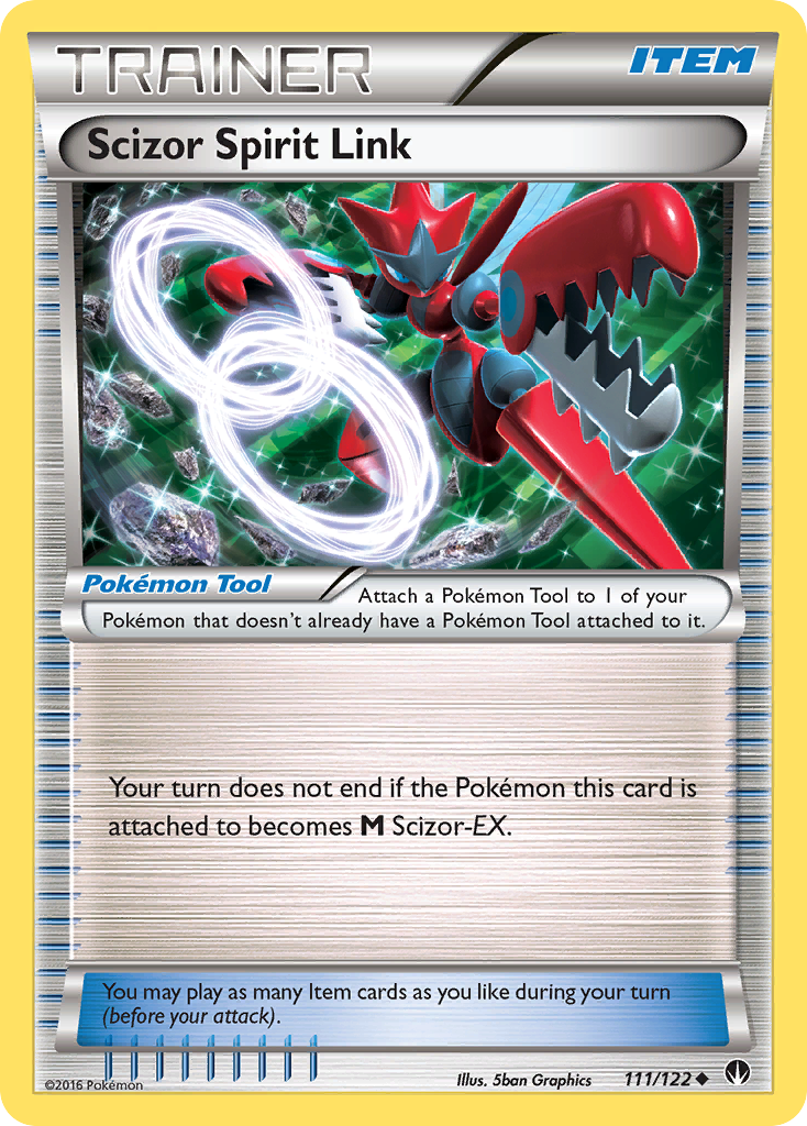 Scizor Spirit Link 111/122 - XY  BREAKpoint