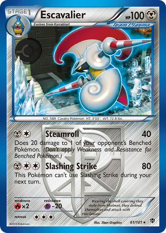 Escavalier (Team Plasma)/101 - Plasma Blast