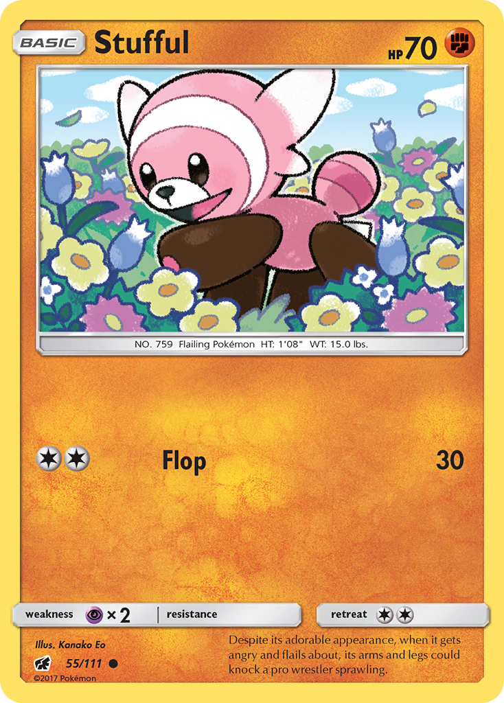 Stufful 55/111 - SM  Crimson Invasion