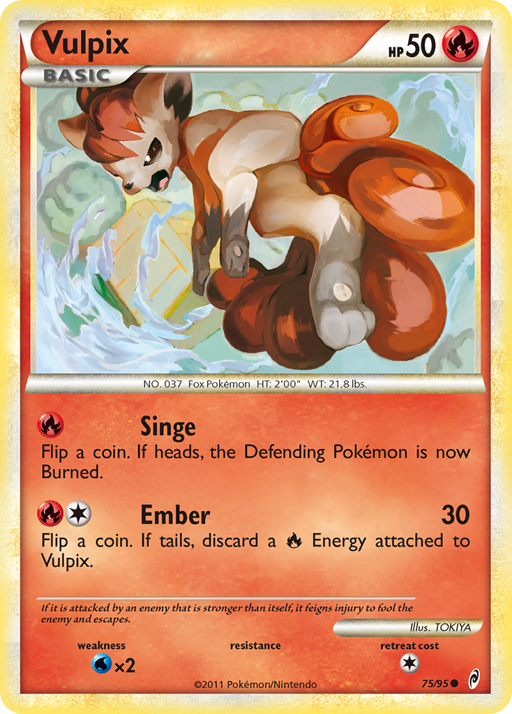 Vulpix 75/95 - Call of Legends