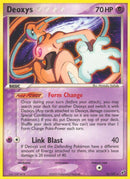 Deoxys - 16/107 (EX Deoxys) - Deck Exclusives Holofoil