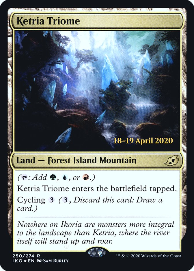 Ketria Triome (PRE-250) - Ikoria: Lair of Behemoths Promos Foil
