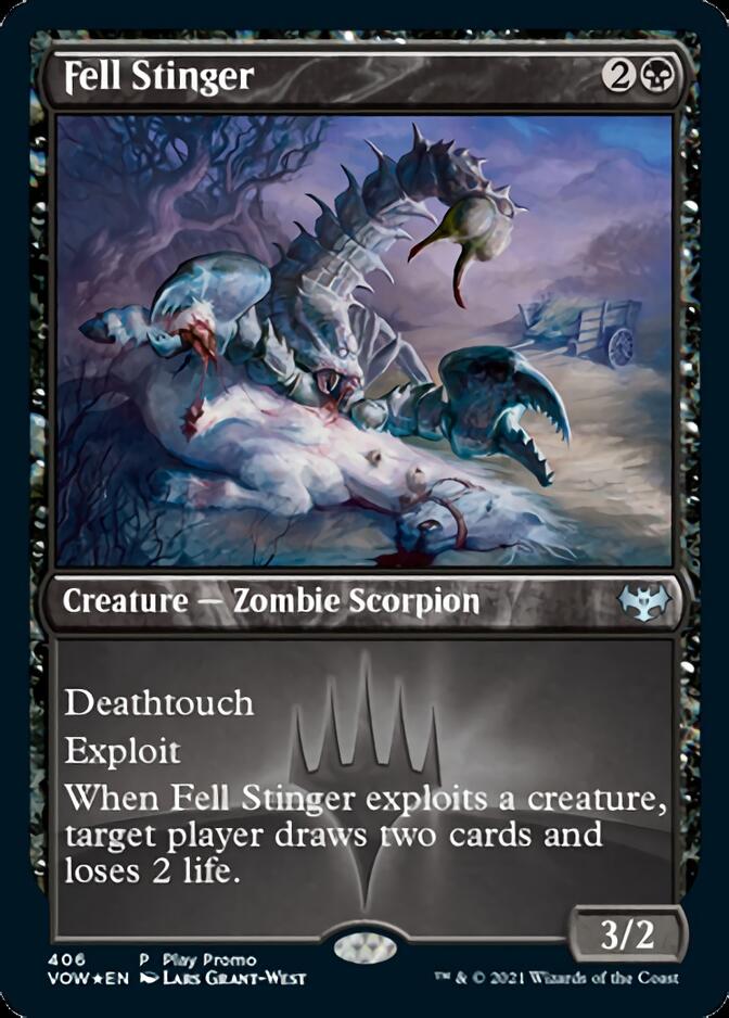Fell Stinger (PLAY-406) - Innistrad: Crimson Vow Foil