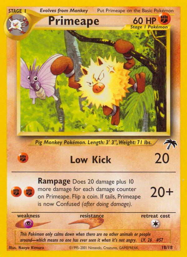 Primeape 18/18 - Southern Islands