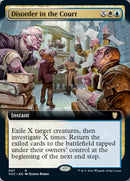 Disorder in the Court (Extended Art) (VOC-067) - Crimson Vow Commander: (Extended Art)