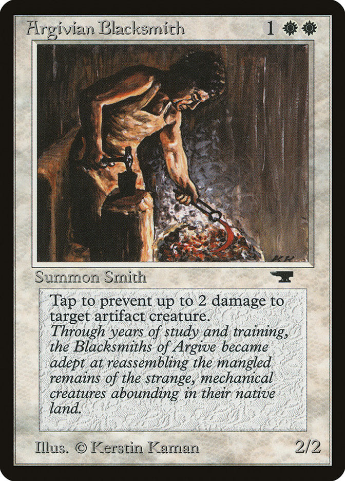 Argivian Blacksmith (ATQ-) - Antiquities