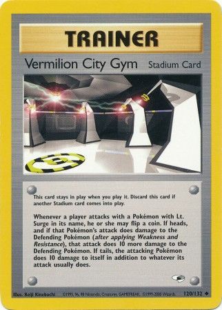 Vermilion City Gym 120/132 - Gym Heroes Unlimited