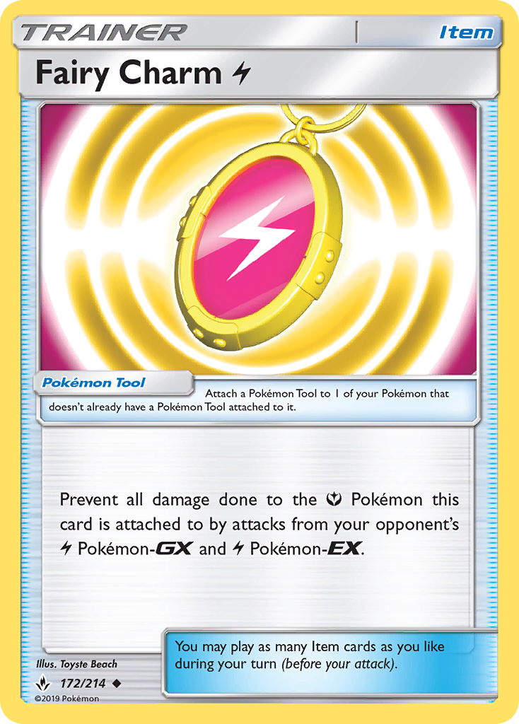 Fairy Charm L/214 - SM  Unbroken Bonds
