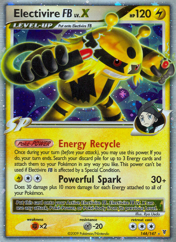 Electivire FB Lv.X/147 - Supreme Victors Holofoil