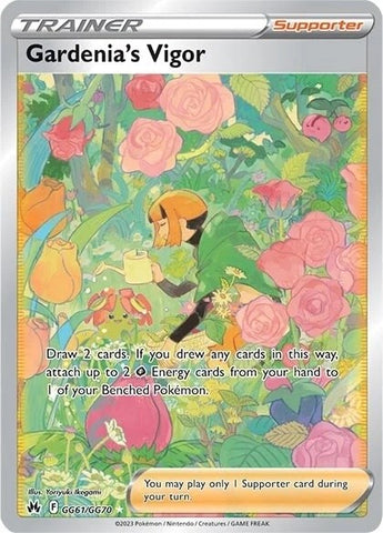 Gardenia's Vigor GG61/70 - SWSH Crown Zenith Galarian Gallery Holofoil