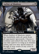 Author of Shadows (Extended Art) (C21-362) - Commander 2021: (Extended Art)