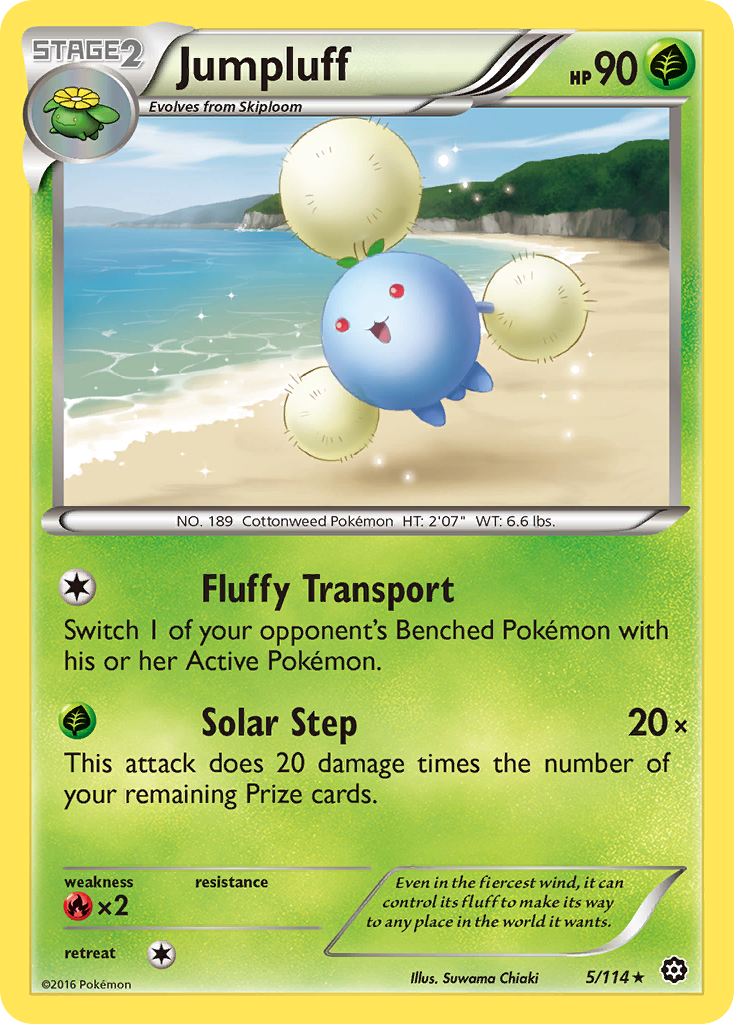 Jumpluff 5/114 - XY  Steam Siege