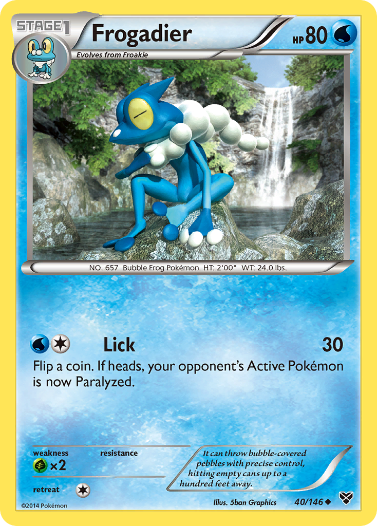 Frogadier/146 - XY Base Set
