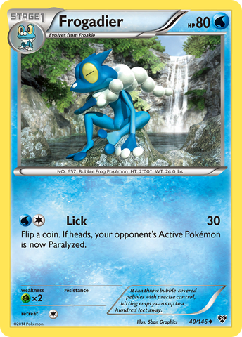 Frogadier/146 - XY Base Set