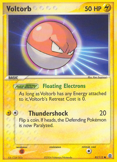 Voltorb/112 - FireRed & LeafGreen