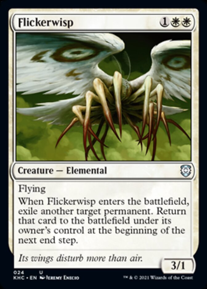 Flickerwisp (KHC-024) - Kaldheim Commander