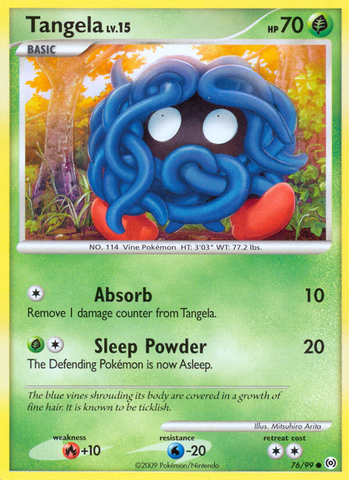 Tangela (76) 76/99 - Arceus