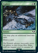 Explore (Surge Foil) (40K-213) - Warhammer 40,000 Commander Foil