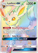 Leafeon GX (Secret Rare)/156 - SM  Ultra Prism Holofoil