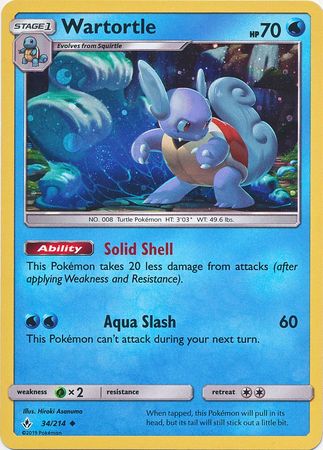 Wartortle - 034/214 (Premium Collection Promo) 34 - Miscellaneous Cards & Products Holofoil