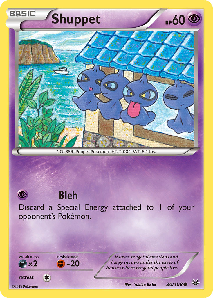 Shuppet 30/108 - XY  Roaring Skies