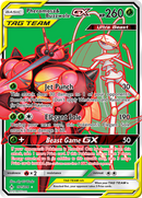 Pheromosa & Buzzwole GX (191) (Full Art)/214 - SM  Unbroken Bonds Holofoil