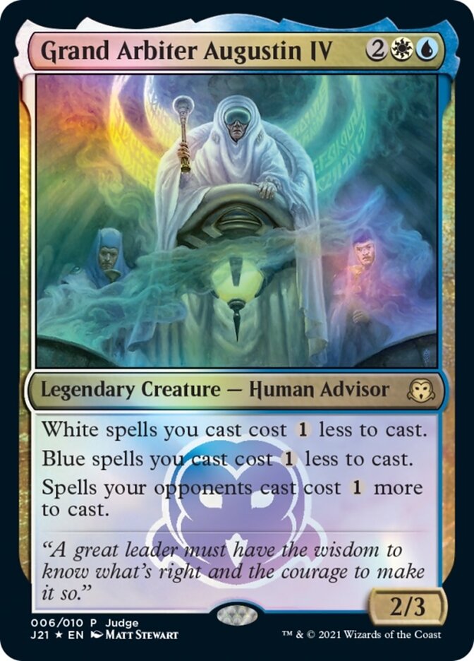 Grand Arbiter Augustin IV (JDG-006) - Judge Gift Cards 2021 Foil