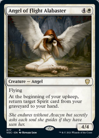 Angel of Flight Alabaster (VOC-077) - Crimson Vow Commander