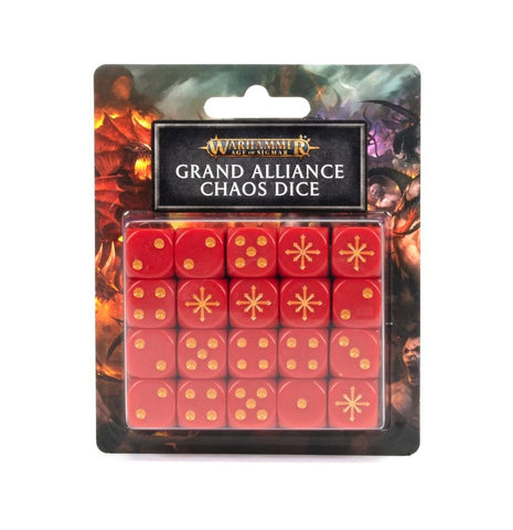 Age of Sigmar Grand Alliance Chaos Dice Set