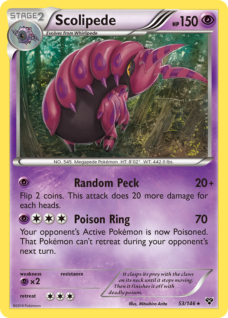 Scolipede/146 - XY Base Set