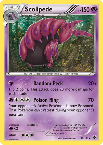 Scolipede/146 - XY Base Set