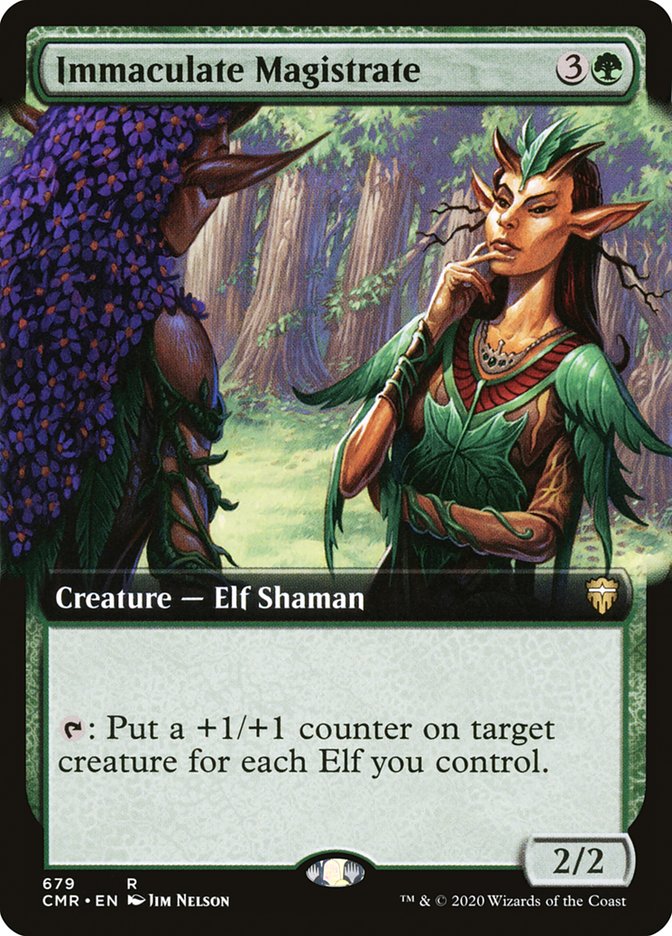 Immaculate Magistrate (Extended Art) (CMR-679) - Commander Legends: (Extended Art)